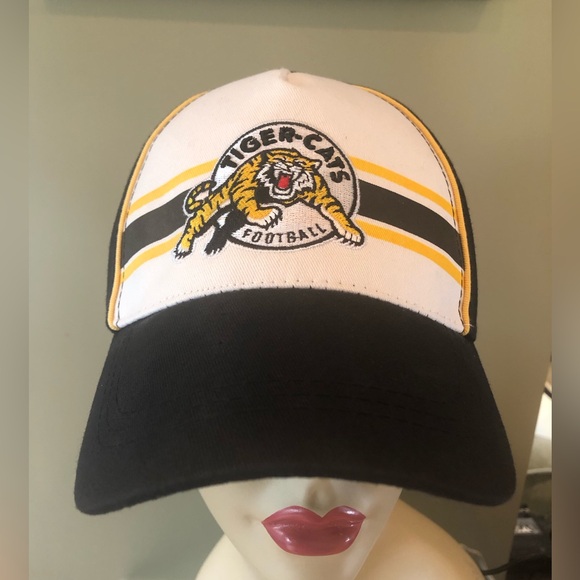 CFL Tiger-Cats Football Hat - Picture 2 of 6